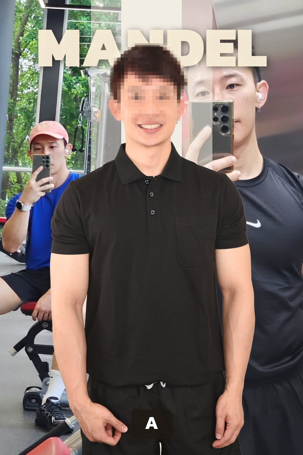 A — male therapist at Mandel Spa, a Bangkok gay spa