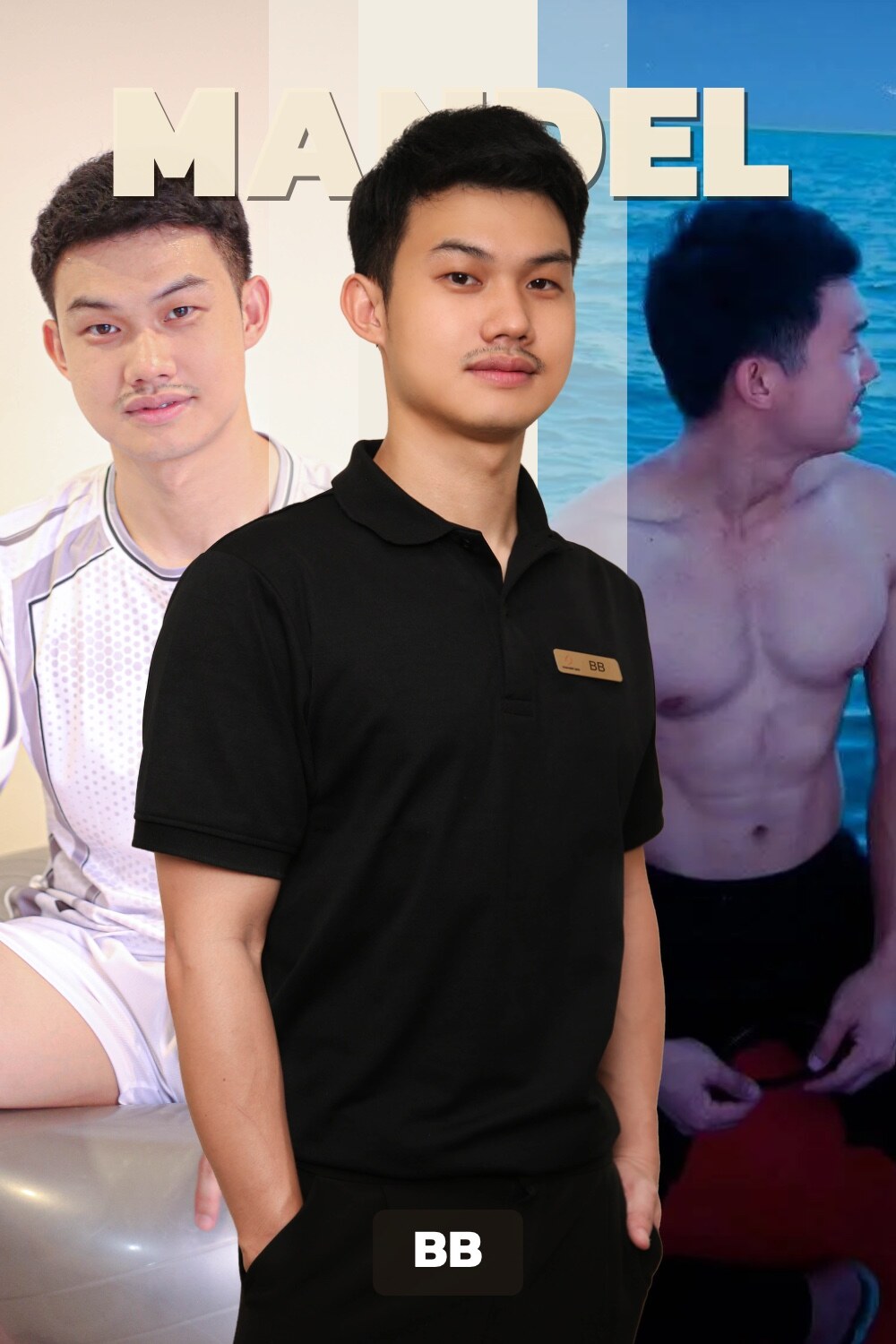 BB — male therapist at Mandel Spa, a Bangkok gay spa