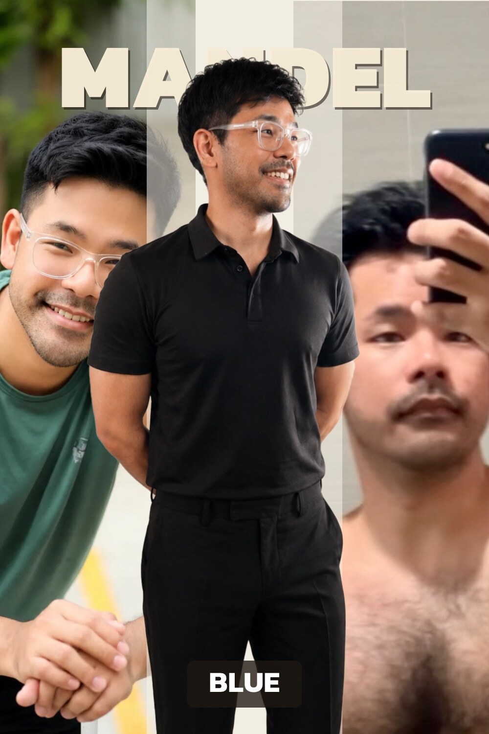 BLUE — male therapist at Mandel Spa, a Bangkok gay spa