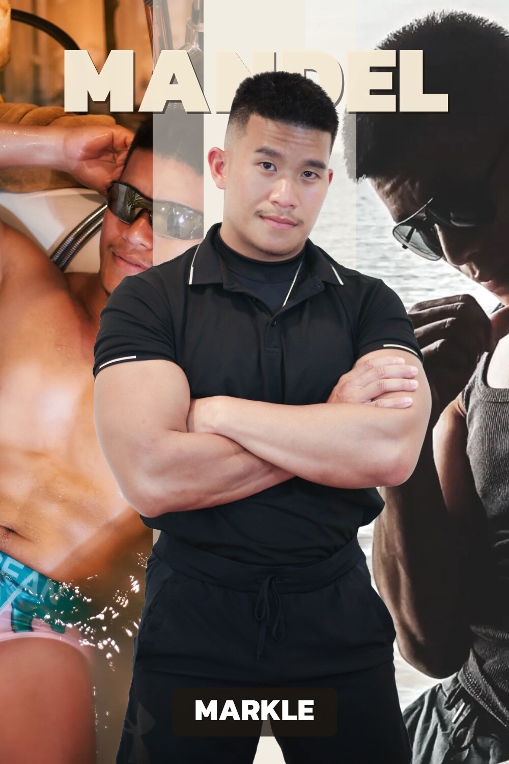 MARKLE — male therapist offering Bangkok gay massage at Mandel Spa