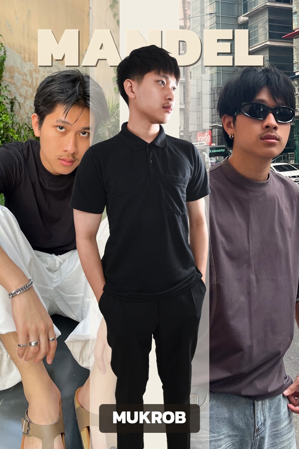 MUKROB — male therapist offering Bangkok gay massage at Mandel Spa