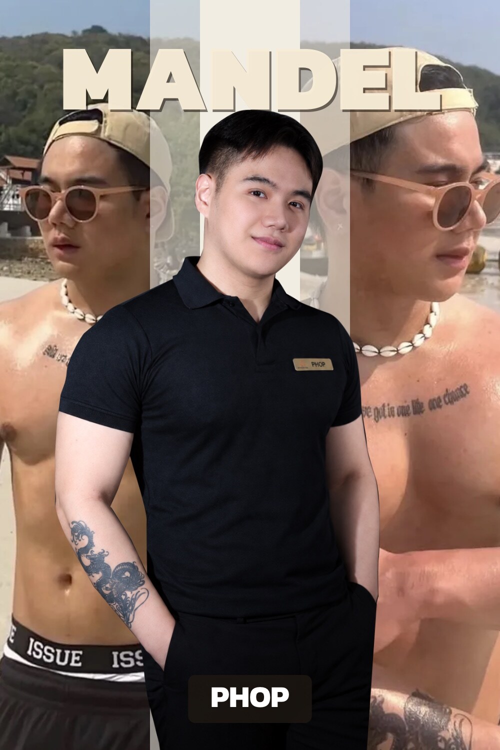 PHOP — male therapist at Mandel Spa, a Bangkok gay spa