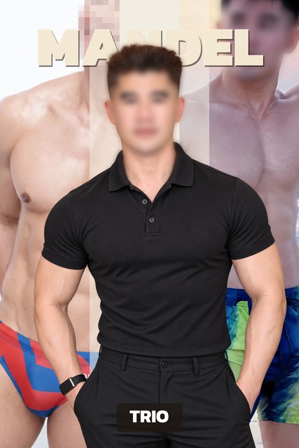 TRIO — male therapist at Mandel Spa, a Bangkok gay spa