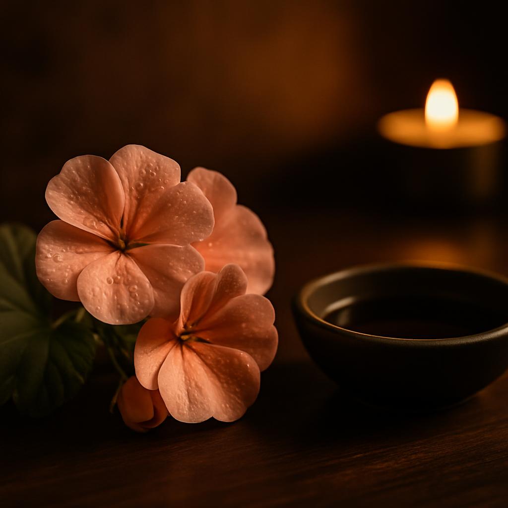 นวดน้ำมันอโรม่า Mandel Geranium - โปรแกรมนวด หมอนวดชาย Mandel Spa กรุงเทพ (120 นาที)