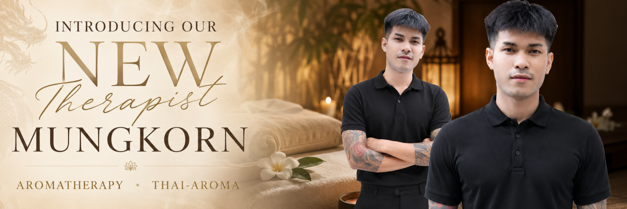 New bangkok male therapist at Lat Phrao - Mungkorn