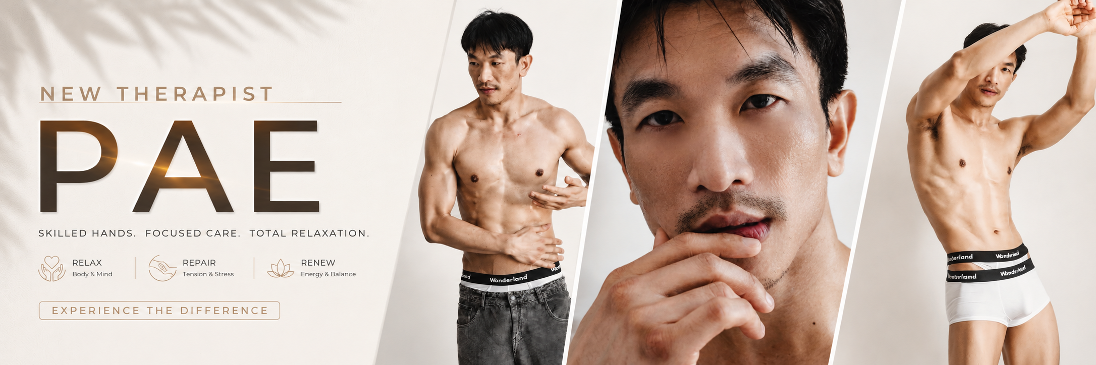 PAE - fitness model bangkok male therapist